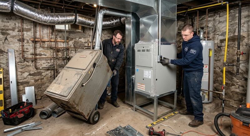 Oil Furnace Replacement in Annapolis, MD
